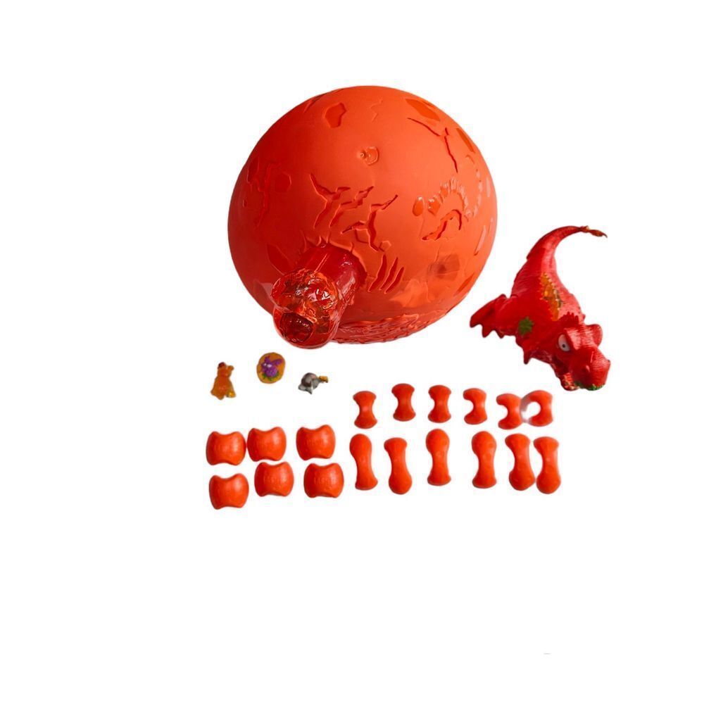 ZURU Smashers Series 4 Mega Light Up Dino T-Rex Action Figure with Bone - Picture 4 of 4
